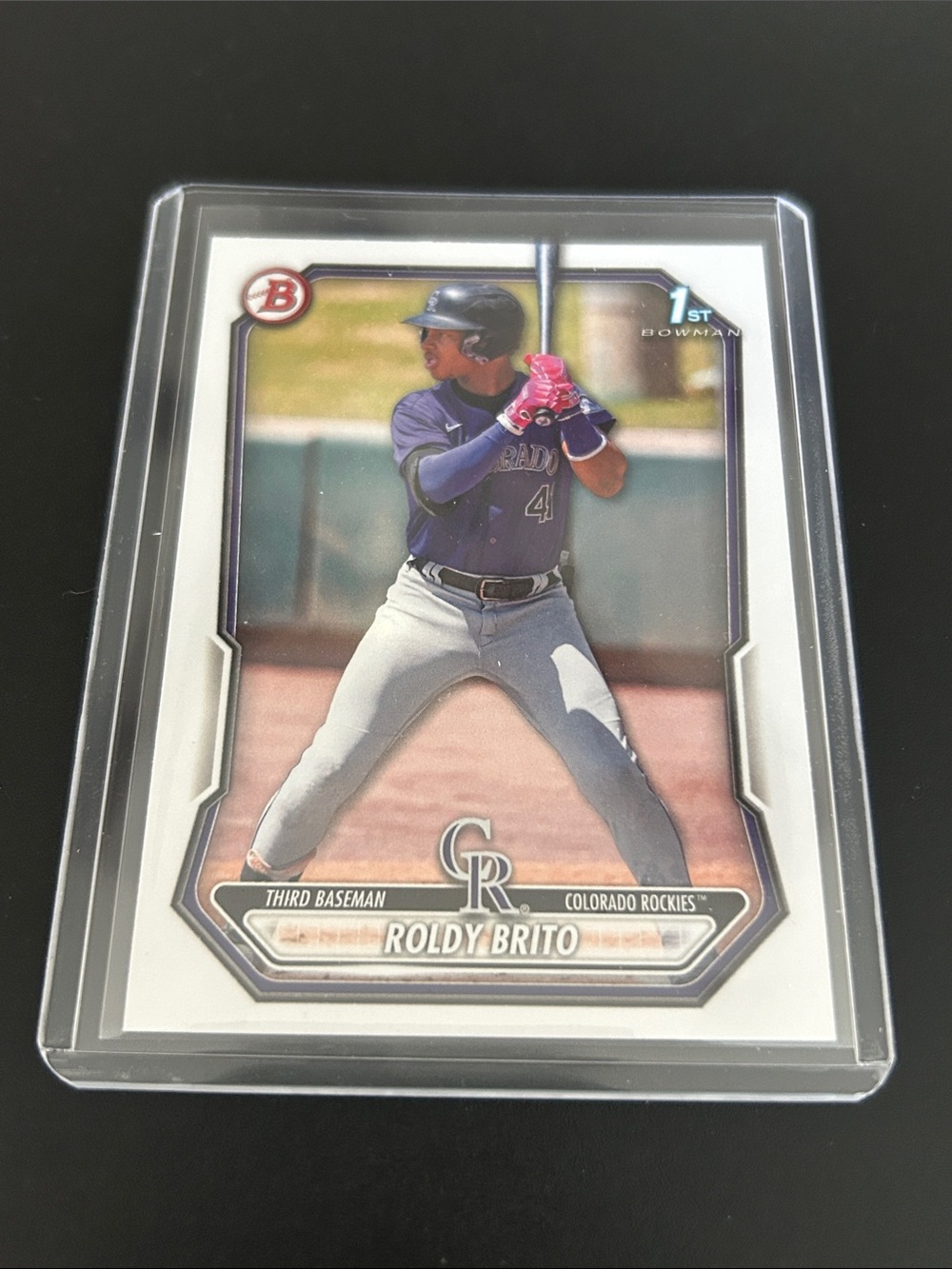 Roldy Brito Colorado Rockies Baseball Card - Bowman 1st 2026